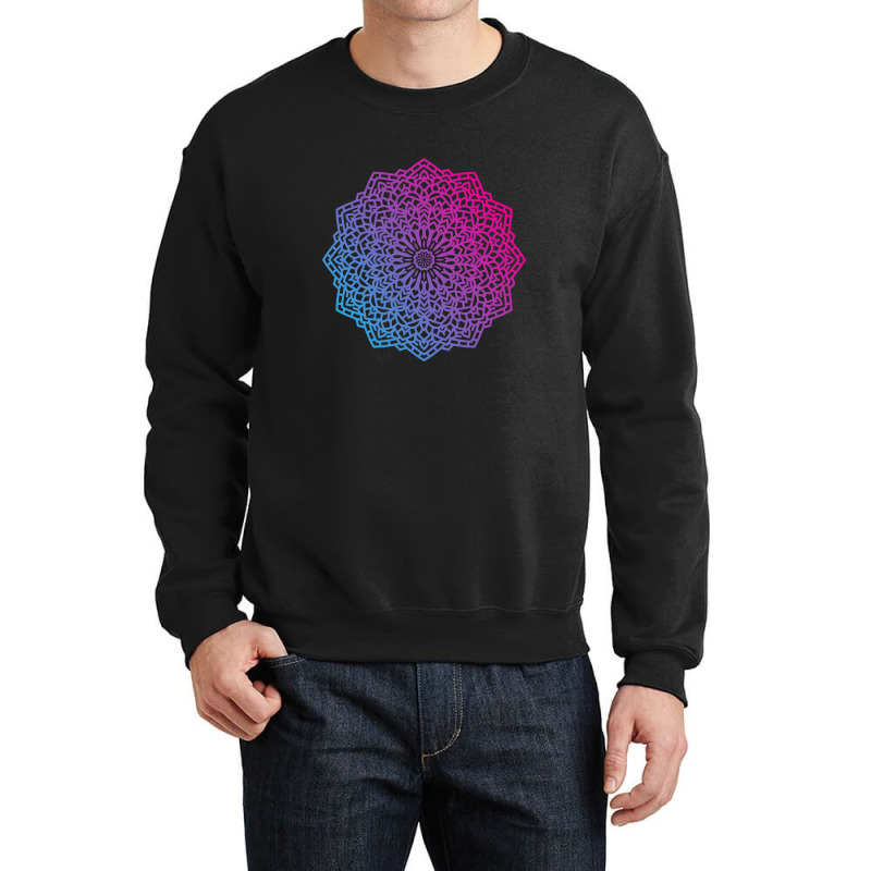 Islamic Mandala Ornament With Transparent Crewneck Sweatshirt by chris299 | Artistshot