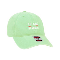 Let’s Go Brandon Conservative Us Flag America Gift Dyed Cap | Artistshot