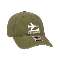 F8 Crusader Jet Fighter Plane Dyed Cap | Artistshot