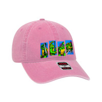 Arcade Turtles Dyed Cap | Artistshot