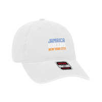 Jamaica Queens New York Ny T Shirt Dyed Cap | Artistshot