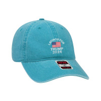 Latinos For Trump 2024 T Shirt Dyed Cap | Artistshot