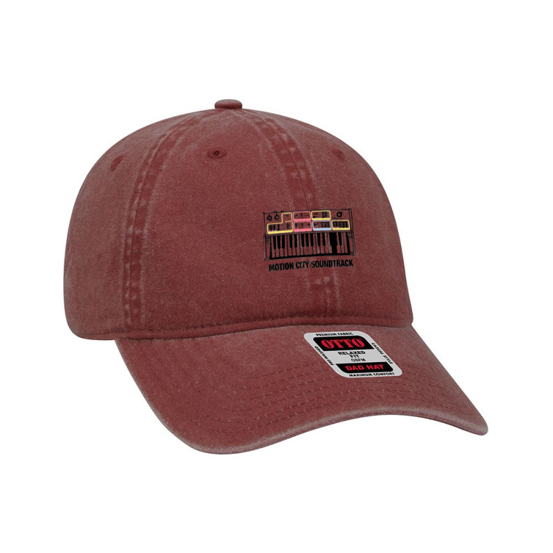 Motion City Soundtrack Merch Synth Dyed Cap | Artistshot