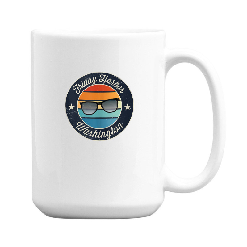 Friday Harbor Washington Souvenir Graphic Tank Top 15 Oz Coffee Mug | Artistshot