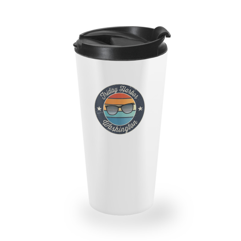 Friday Harbor Washington Souvenir Graphic Tank Top Travel Mug | Artistshot