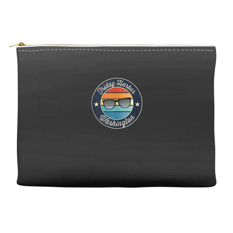 Friday Harbor Washington Souvenir Graphic Tank Top Accessory Pouches | Artistshot