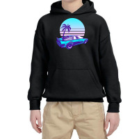 Synthwave T  Shirt Futuristic Car Retro Sunset Synthwave T  Shirt Youth Hoodie | Artistshot