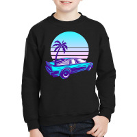 Synthwave T  Shirt Futuristic Car Retro Sunset Synthwave T  Shirt Youth Sweatshirt | Artistshot