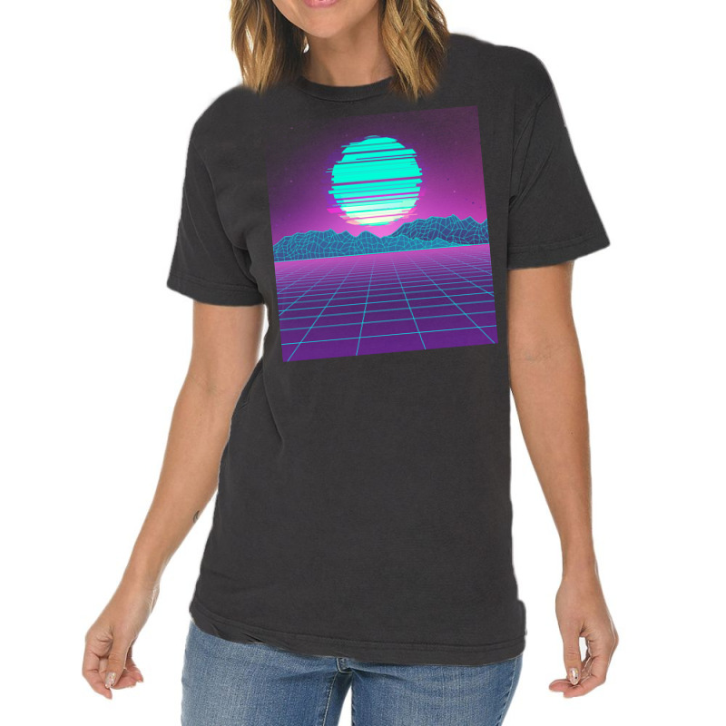 Synthwave T  Shirt80s Glitch Of The Future T  Shirt Vintage T-Shirt by victorycanola | Artistshot