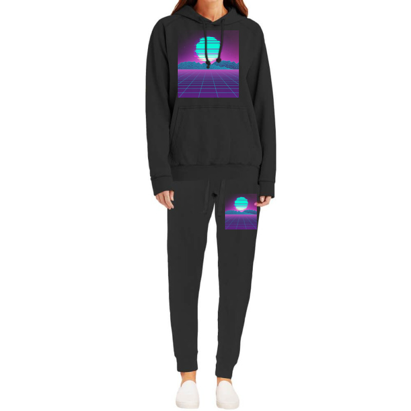 Synthwave T  Shirt80s Glitch Of The Future T  Shirt Hoodie & Jogger set by victorycanola | Artistshot