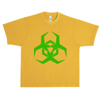 Toxic Neon Green Biohazard Symbol Urban Heavy T-shirt | Artistshot