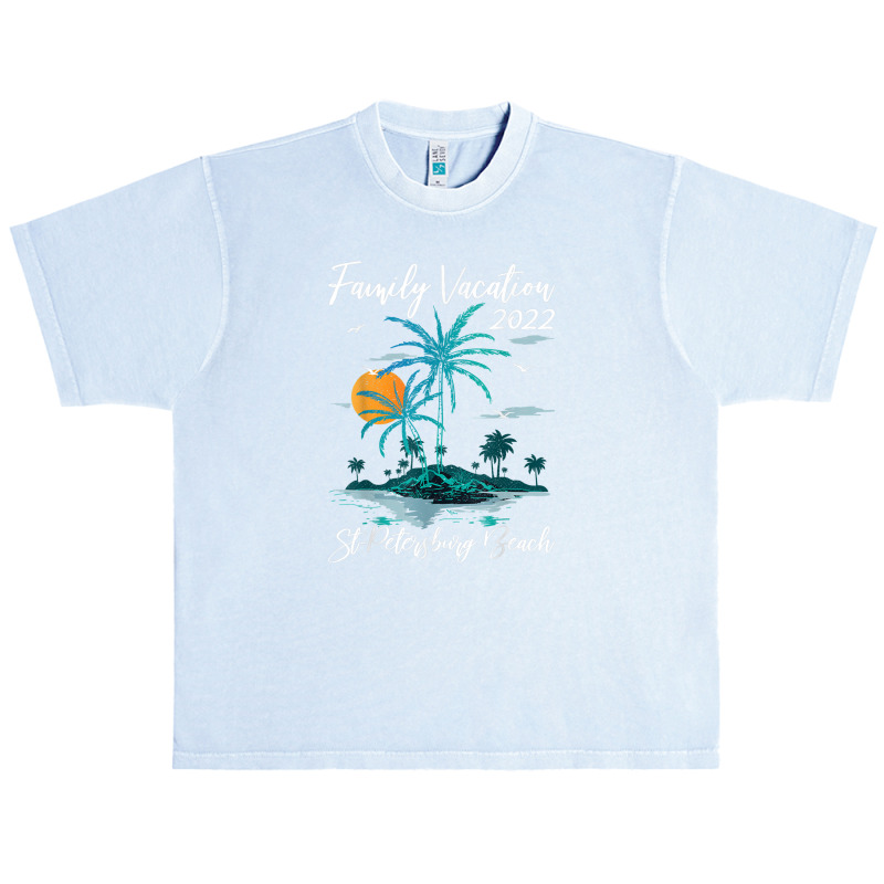 Family Vacation 2022 Sunset Florida St. Petersburg Beach Urban Heavy T-shirt by Yuh2105 | Artistshot