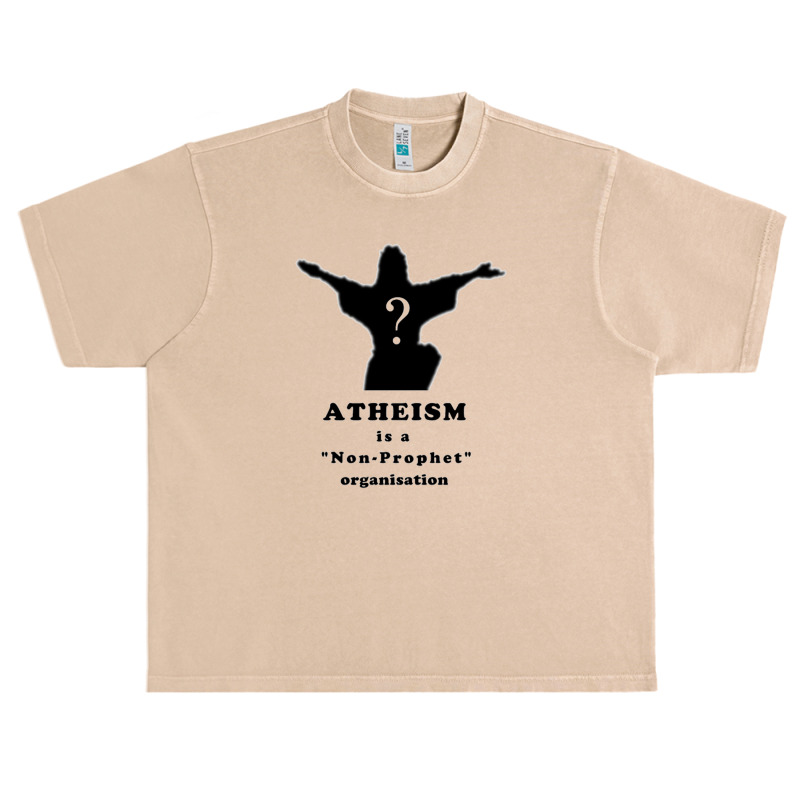 Atheism Is A Non Prophet Organisation Essential Urban Heavy T-shirt by designtopall | Artistshot