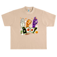 Boo American Sign Language Asl Deaf Halloween Costume Urban Heavy T-shirt | Artistshot