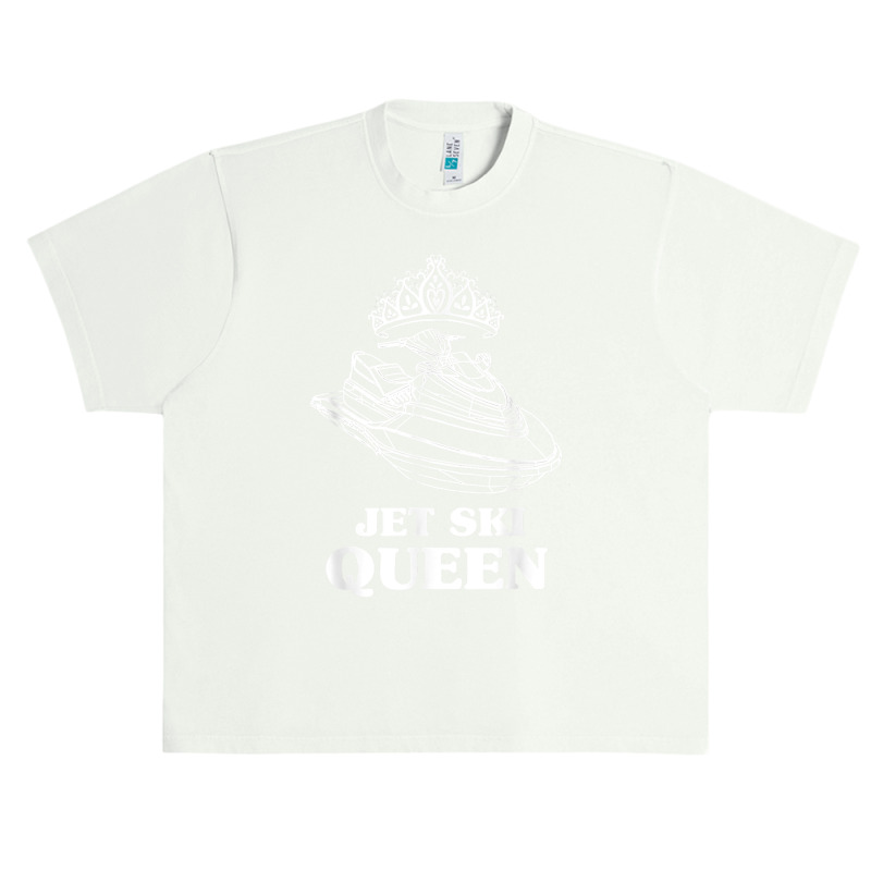 Jet Ski Queen   Beach Water Sports Jet Skiing Skier T Shirt Urban Heavy T-shirt by emaliekrein | Artistshot