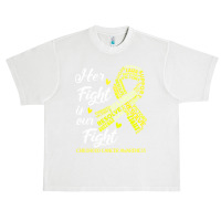 Childhood Cancer Awareness T  Shirt Childhood Cancer Awareness Her Fig Urban Heavy T-shirt | Artistshot