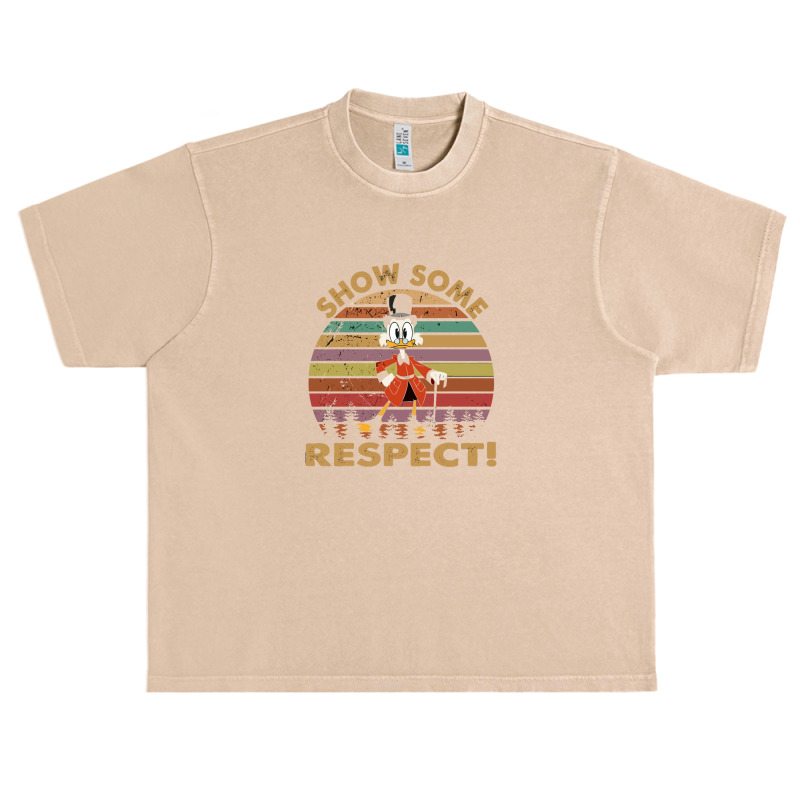 Vintage Some Respect Retro Duck Tales Art Gift For Fans Urban Heavy T-shirt | Artistshot