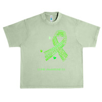 Lyme Awareness T  Shirt Lyme Awareness Her Fight Is Our Fight 2 Urban Heavy T-shirt | Artistshot