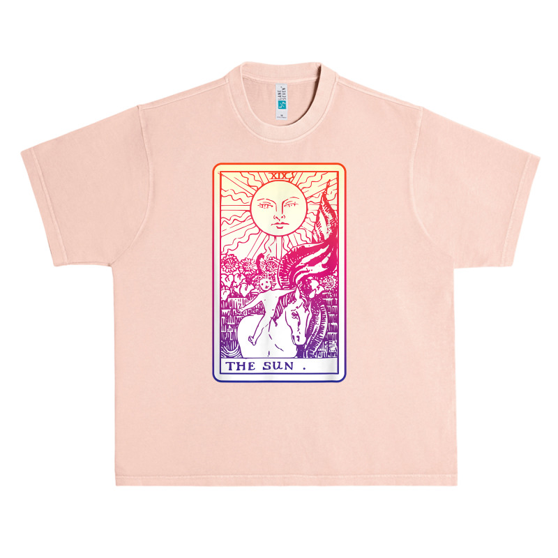 The Sun Tarot Card Witch Aesthetic Witchy Major Arcana T Shirt Urban Heavy T-shirt by oluwafemimccullers | Artistshot