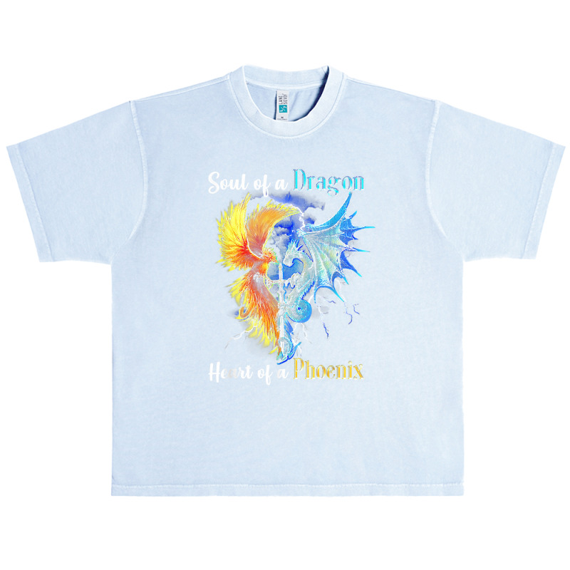 Soul Of A Dragon Heart Of A Phoenix T Shirt Urban Heavy T-shirt by oluwafemimccullers | Artistshot