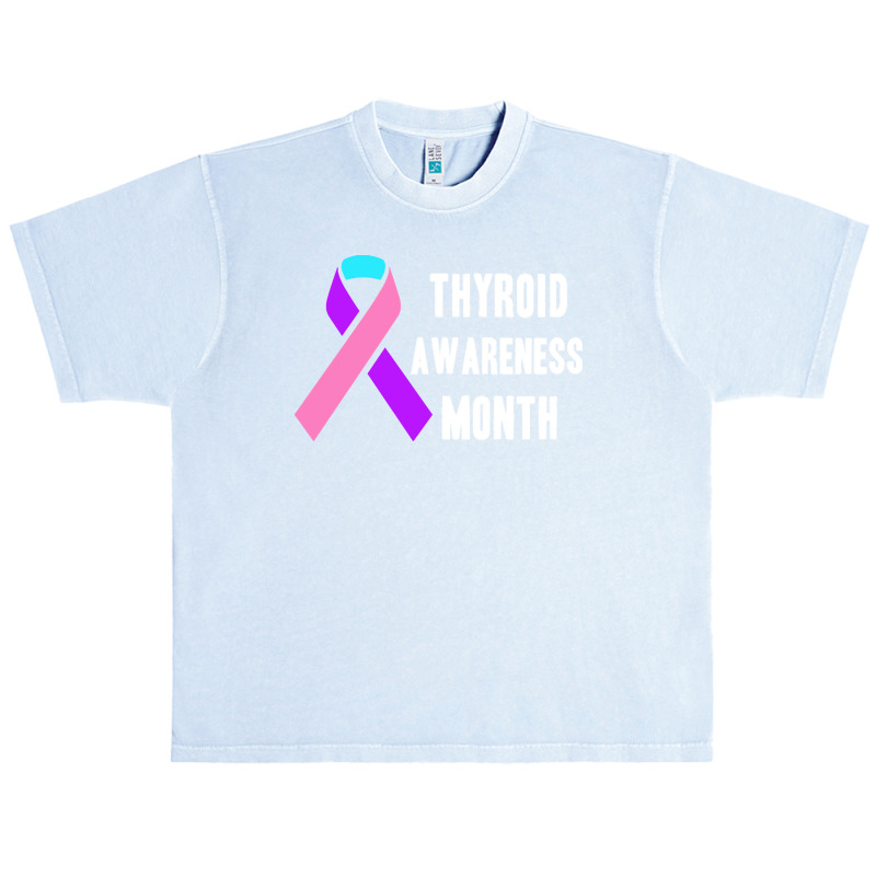 Thyroid T  Shirt Thyroid Awareness Month T  Shirt Urban Heavy T-shirt by rico96716 | Artistshot