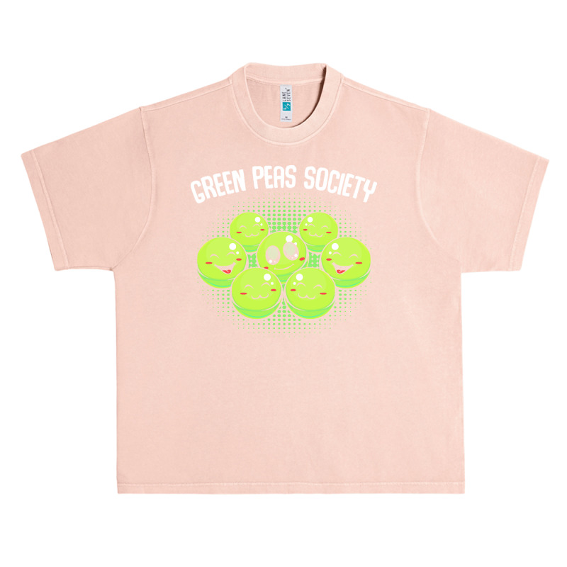 Vegetables T  Shirt Peas   Green Peas Society   Cute Kawaii Vegan Pun Urban Heavy T-shirt | Artistshot