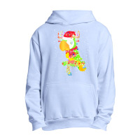 Funny Christmas Gift For Cat Lover T  Shirt Santa Parrot Gorgeous Rein Urban Pullover Hoodie | Artistshot