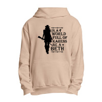 In A World Full Of Woman Urban Pullover Hoodie | Artistshot