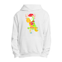 Funny Christmas Gift For Cat Lover T  Shirt Santa Parrot Gorgeous Rein Urban Pullover Hoodie | Artistshot