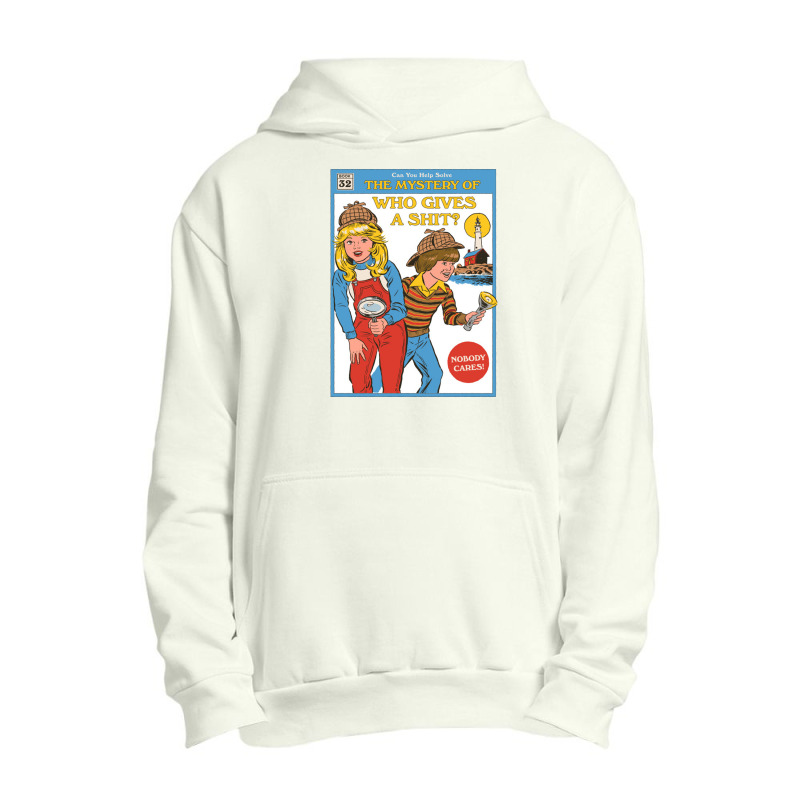 Who Gives A Shit   Funny Urban Pullover Hoodie | Artistshot