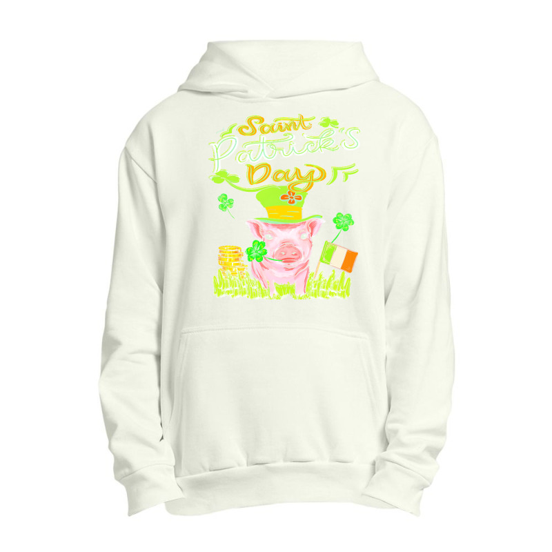 St Patrick T  Shirt P I G S T. P A T R I C K S D A Y T  Shirt Urban Pullover Hoodie | Artistshot