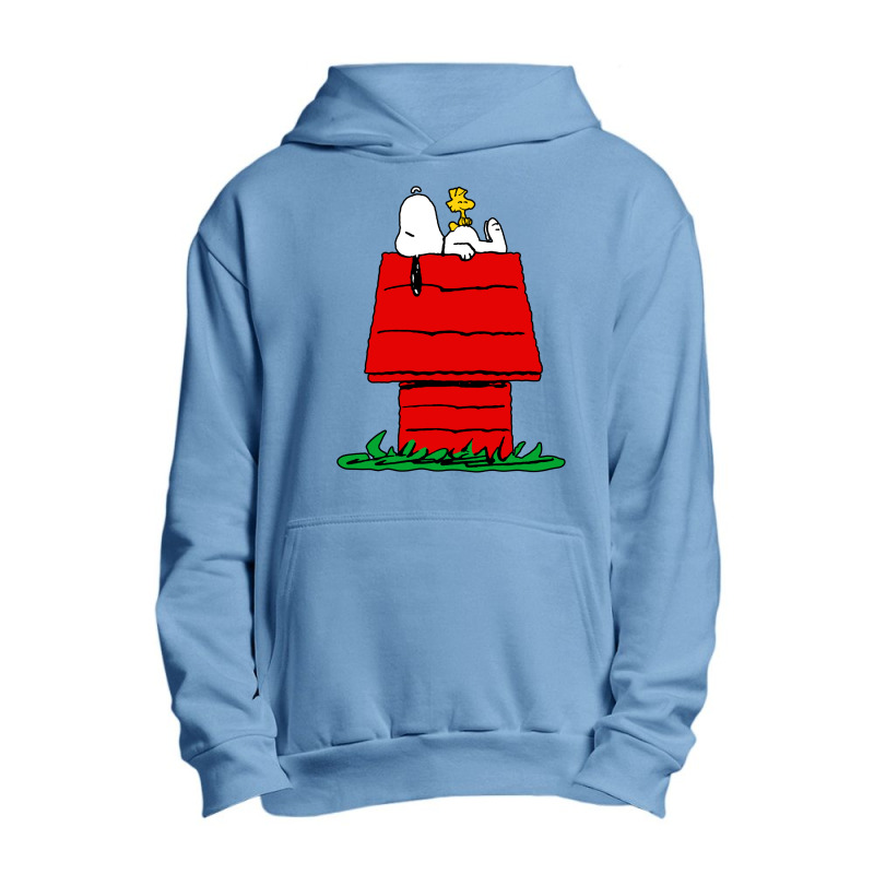 Peanuts The Doghouse Urban Pullover Hoodie | Artistshot