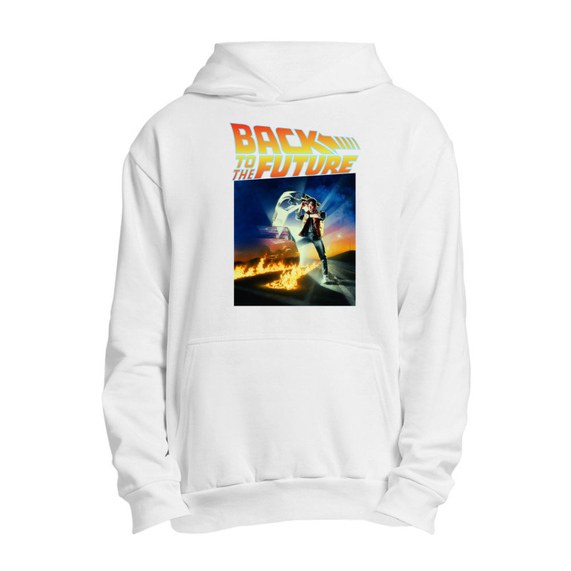 Back To The Future Urban Pullover Hoodie by kangenband43 | Artistshot