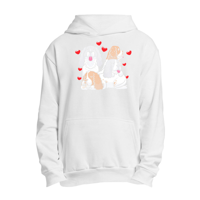 English Springer Spaniel T  Shirt English Springer Spaniel Dog Heart M Urban Pullover Hoodie | Artistshot