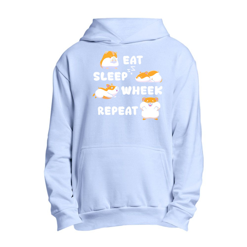 Guinea Pig T  Shirt Eat Sleep Wheek Guinea Pig Rodent Cavies Cavy Pet Urban Pullover Hoodie | Artistshot