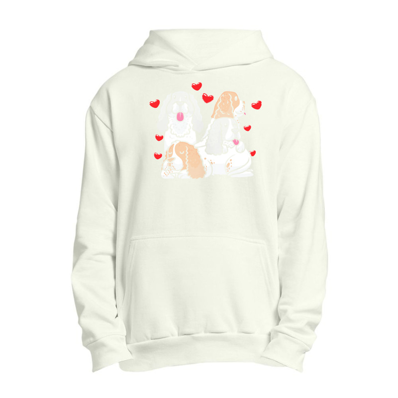 English Springer Spaniel T  Shirt English Springer Spaniel Dog Heart M Urban Pullover Hoodie | Artistshot