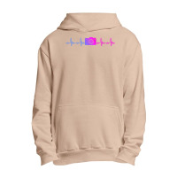 Photographer T  Shirt Camera Photography Heartbeat For Photographers T Urban Pullover Hoodie | Artistshot