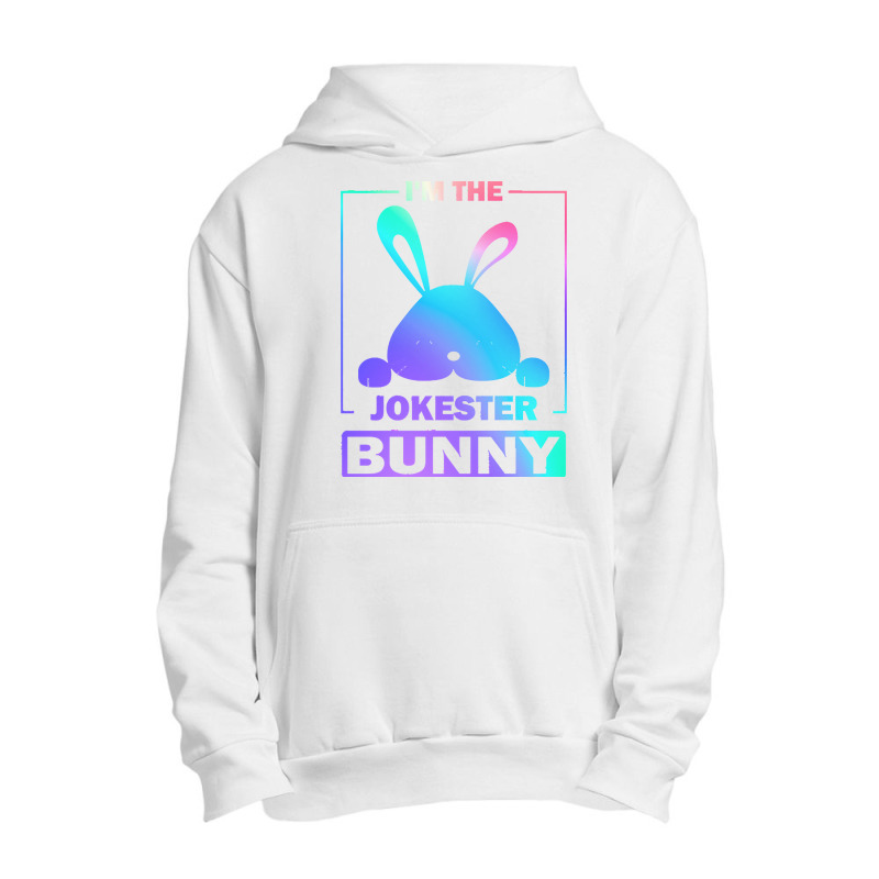 Im The Jokester Bunny T  Shirt Funny Colorful Bunny, I'm The Jokester Urban Pullover Hoodie | Artistshot