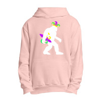 Mardi Gras Bigfoot T  Shirt Mardi Gras Carnival Bigfoot New Orleans Ca Urban Pullover Hoodie | Artistshot