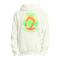 One Lucky Bartender T  Shirtone Lucky Bartender T  Shirt (2) Urban Pullover Hoodie | Artistshot