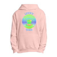 One Lucky Dad T  Shirtone Lucky Dad T  Shirt (2) Urban Pullover Hoodie | Artistshot