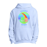 One Lucky Dad T  Shirtone Lucky Dad T  Shirt (7) Urban Pullover Hoodie | Artistshot