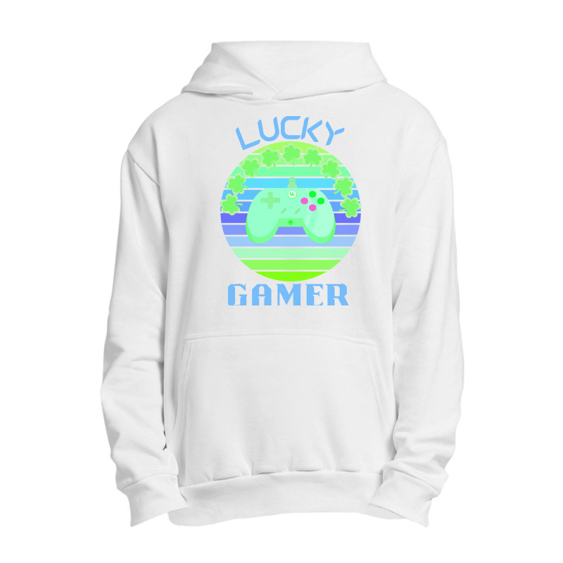 One Lucky Gamer T  Shirtone Lucky Gamer T  Shirt (8) Urban Pullover Hoodie | Artistshot