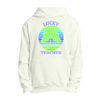 One Lucky Teacher T  Shirtone Lucky Teacher T  Shirt (1) Urban Pullover Hoodie | Artistshot