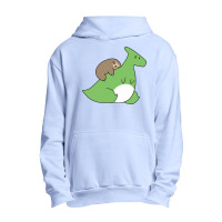 Sloth And Hadrosaurus Urban Pullover Hoodie | Artistshot