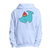 Watermelon Hadrosaurid Urban Pullover Hoodie | Artistshot