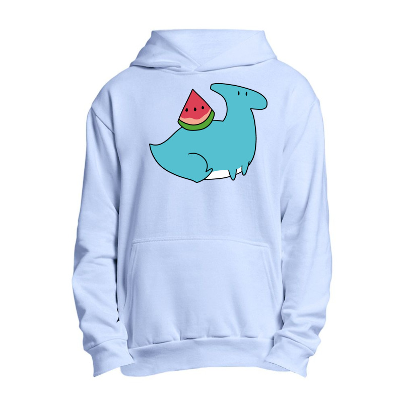 Watermelon Hadrosaurid Urban Pullover Hoodie | Artistshot