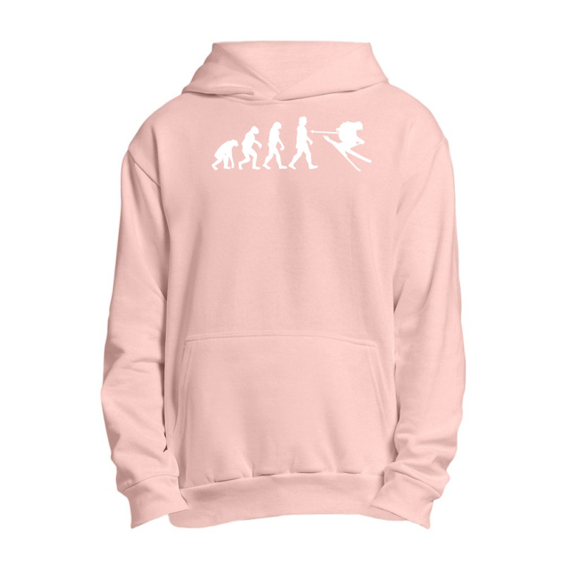 Skiing T  Shirt Skiing Evolution Gift T  Shirt Urban Pullover Hoodie | Artistshot