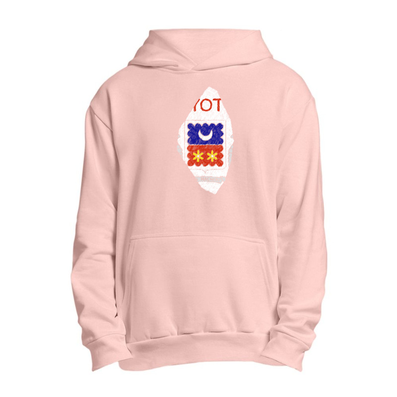 Mayotte Map Flag Drawing Line Art Urban Pullover Hoodie | Artistshot