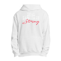 Dual Language Strong School Shirt Bilingual Teacher Gift Urban Pullover Hoodie | Artistshot